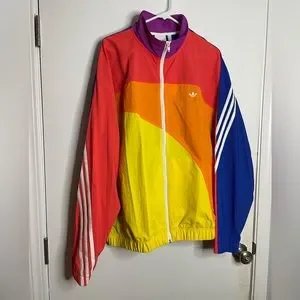Windbreaker Adidas Jacket Pride Track Jacket Adidas Pride Off